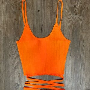 Orange Cami Top